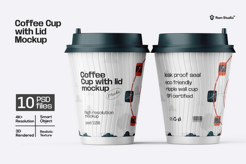 Reusable Coffee Cup Mockup