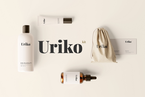Uriko - Cosmetic Branding Kit