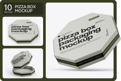 Pizza Box Mockup