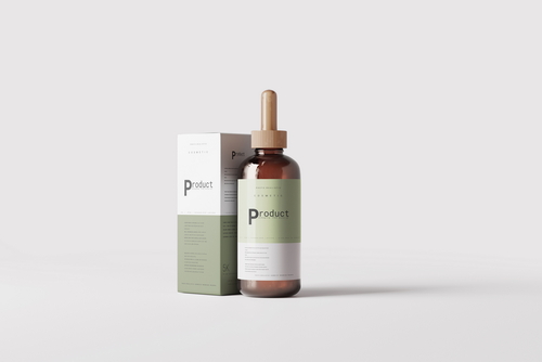 Dropper Bottle Mockup