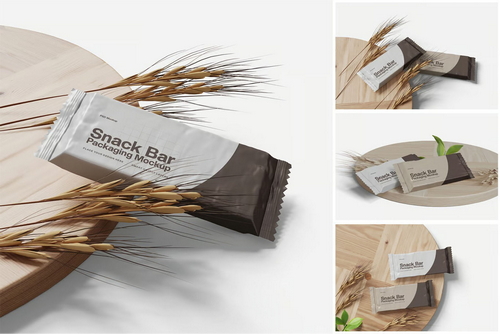Snack Packaging Mockup