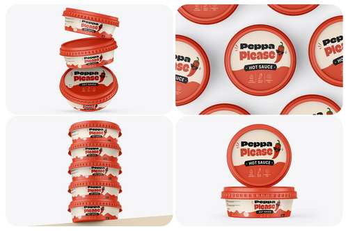 Container Mockup Set