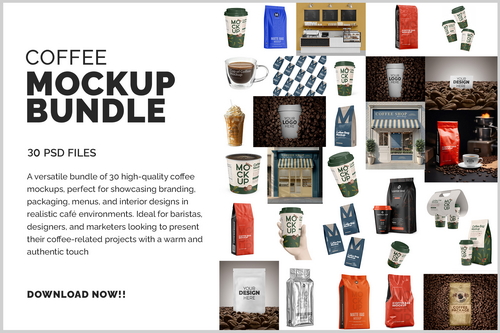 Coffee Mockup Pack