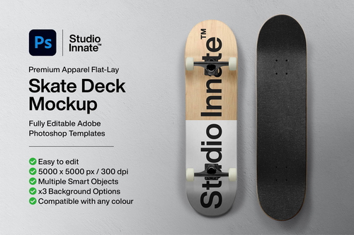 Skateboard Mockup