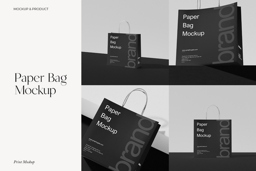 Paper Bag Mockup