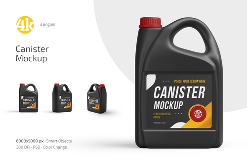 Canister Mockup Set