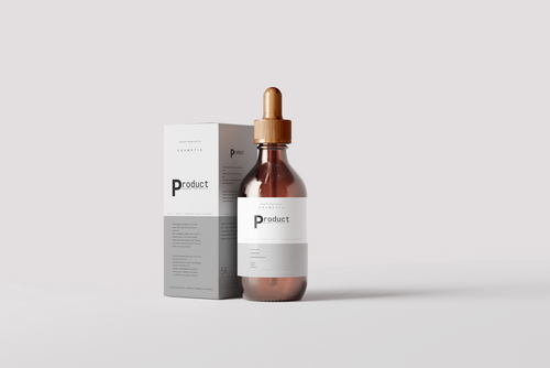 Dropper Bottle Mockup