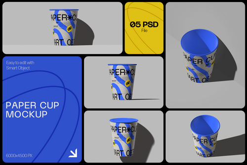Paper Cup Mockup