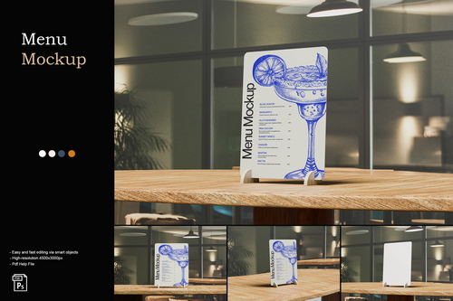 Menu Mockup