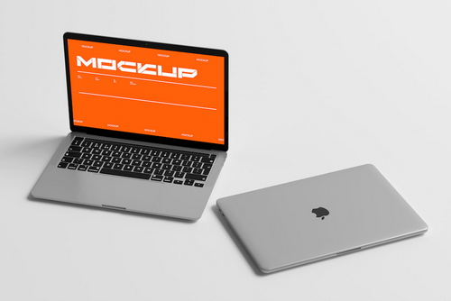 Creative Laptop Mockup for Showcase