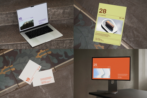 Rough Vintage Mockup Bundle