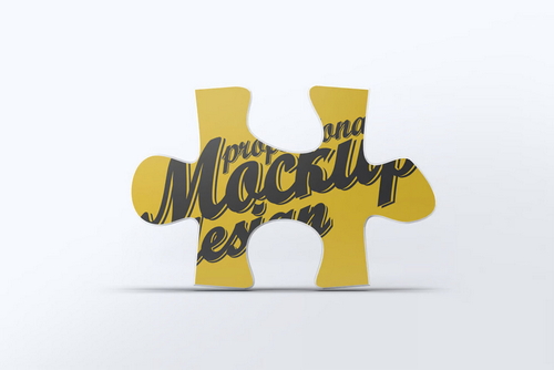 One Puzzle Piece Mock-Up