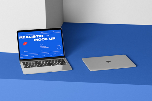 Professional Laptop Mockup Design Template