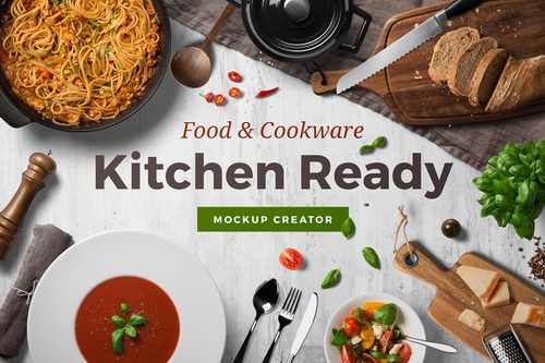 Kitchen Ready Mockup Creator