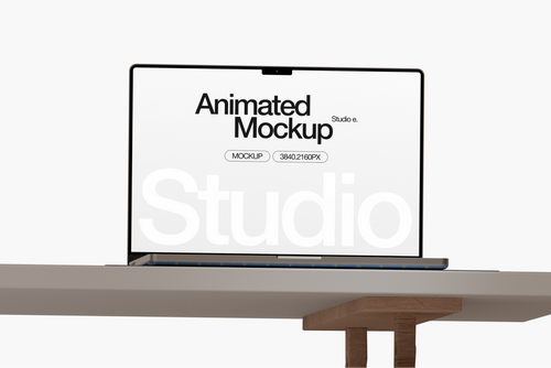 Macbook Pro Animated Mockup
