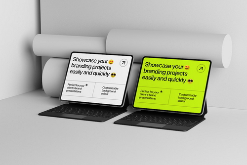 High Resolution Tablet Mockup Template