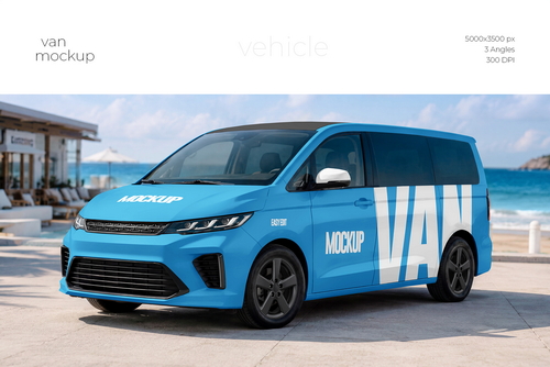 Van Mockup Set