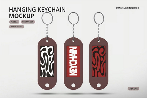 Keychain Mockup