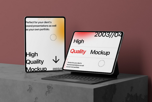 Modern Device Mockup for Branding