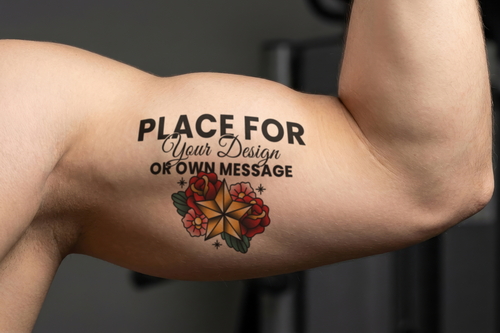 Tattoo Realistic Collection Mockups