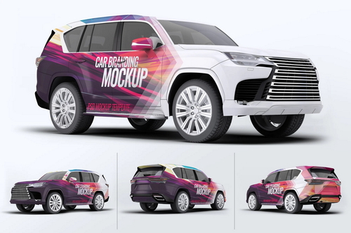 Lexus Sport Utility Vehicle Mock-Up