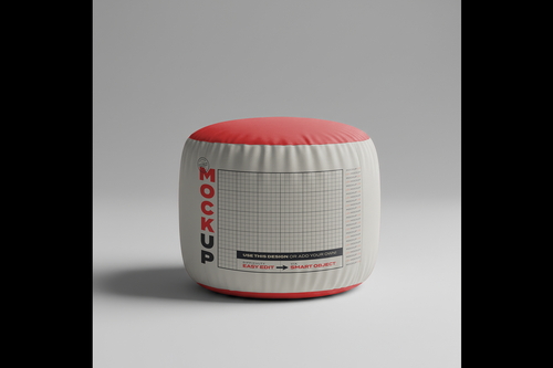 Ottoman Pouf Design Mockups