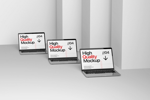 High Quality Laptop Mockup Collection
