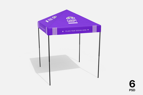 Canopy Pop-Up Tent Mockup