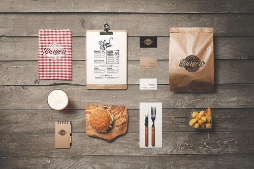 Burger Store Mockup Creator