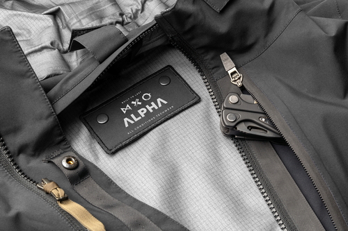 Outdoor Jacket Tag Closeup Mockup Scene 36