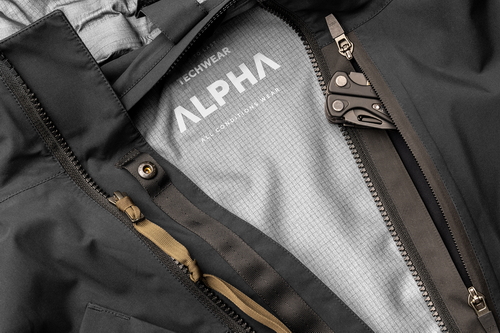 Outdoor Jacket Label Closeup Mockup Scene 37