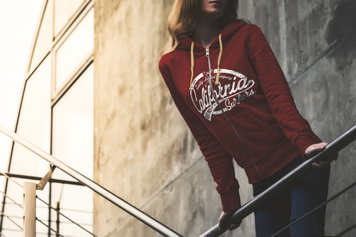 Hoodie Mockup Scene Female Model 17