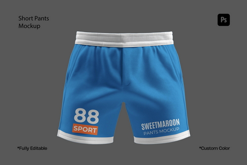 Short Pants Mockup
