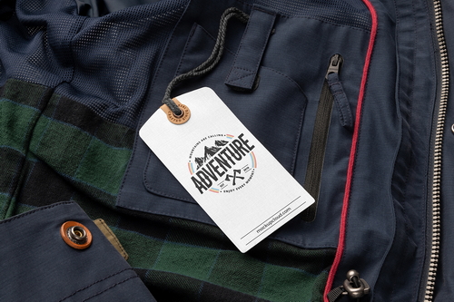 Outdoor Jacket Tag Closeup Mockup Scene 31