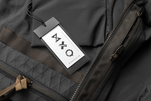 Outdoor Jacket Tag Closeup Mockup Scene 40