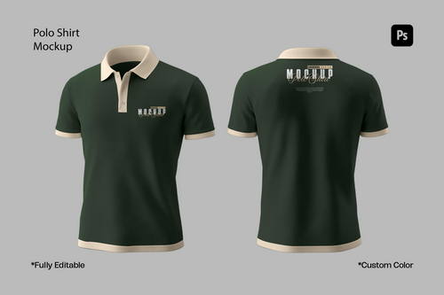 Polo Shirt Mockup