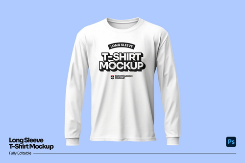 Longsleeve T-Shirt Mockup