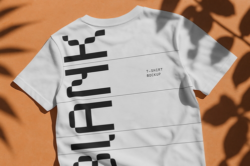 Tropical Shadow T-Shirt Mockup