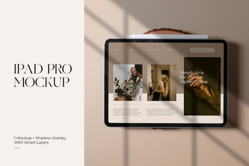 iPad Pro Photo Mockup #02