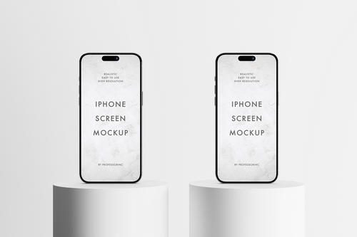Apple iPhone 15 Pro Max Mockup