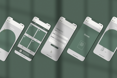 Smartphone Screen Mockup
