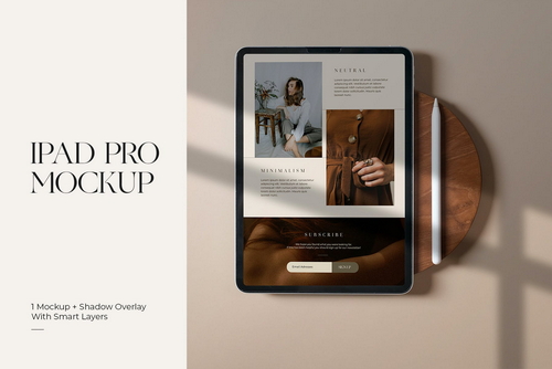 Ipad Pro Photo Mockups #03