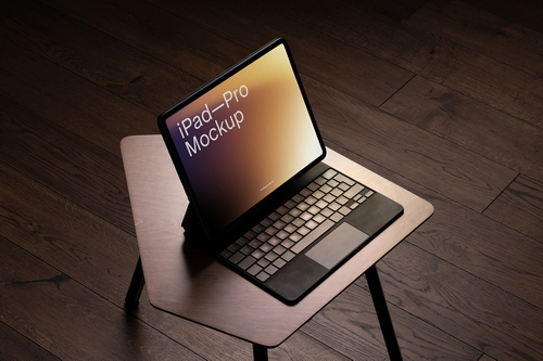 iPad Pro Mockup / Oak Series 01