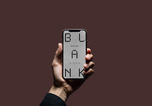 Studio Spotlight Phone Mockup