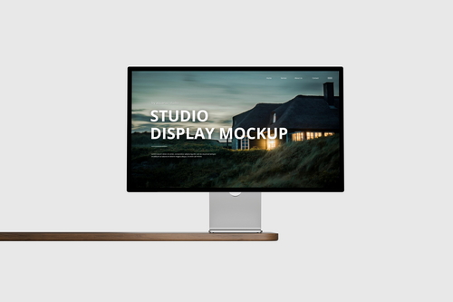 Apple Studio Display Mockup