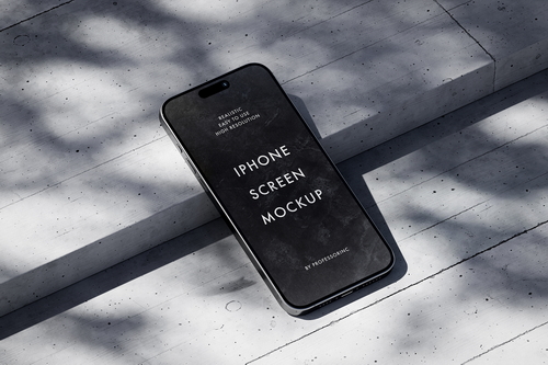iPhone 15 Pro Max Mockup