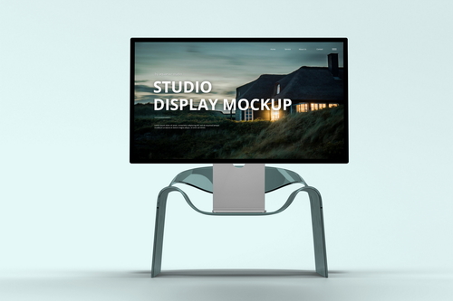 Apple Studio Display Mockup