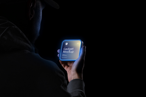 Gadget Mockup Scene / Blackout Series 01