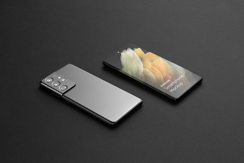 Smartphone Mockup Scene Android 07