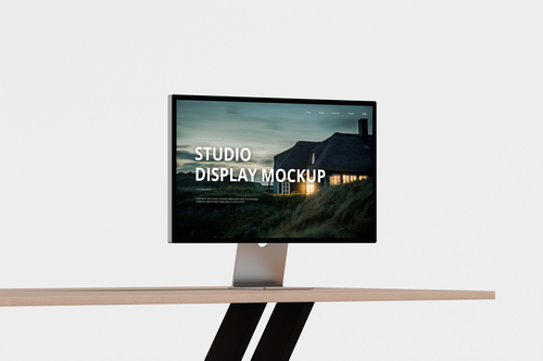 APPLE STUDIO DISPLAY MOCKUP